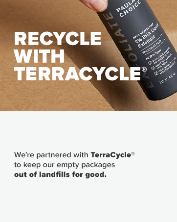 We've partnered with TerraCycle to provide recycling for all of our packaging.