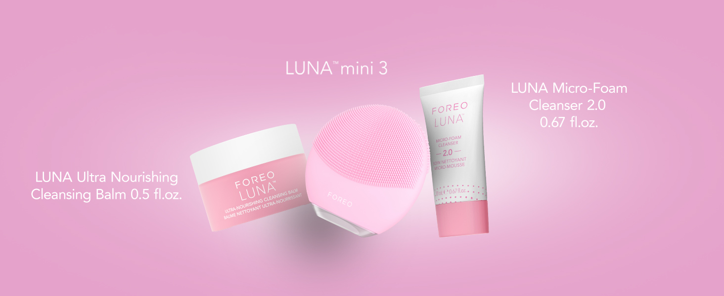 FOREO LUNA mini 3 facial cleansing brush