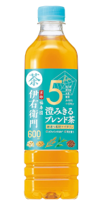 サントリー 伊右衛門 澄みきる ブレンド茶 イヌリン 食物繊維 贅沢 ジャスミン お茶 600ml 24本 飲料 ソフトドリンク ペットボトル イエモン いえもん