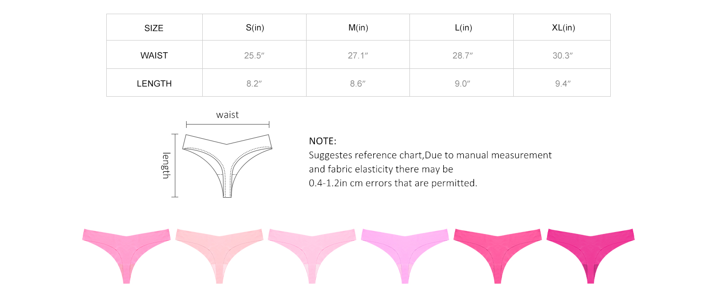 seamless thongs for women