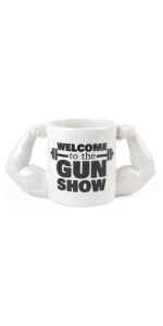 Welcome to the gun show mug