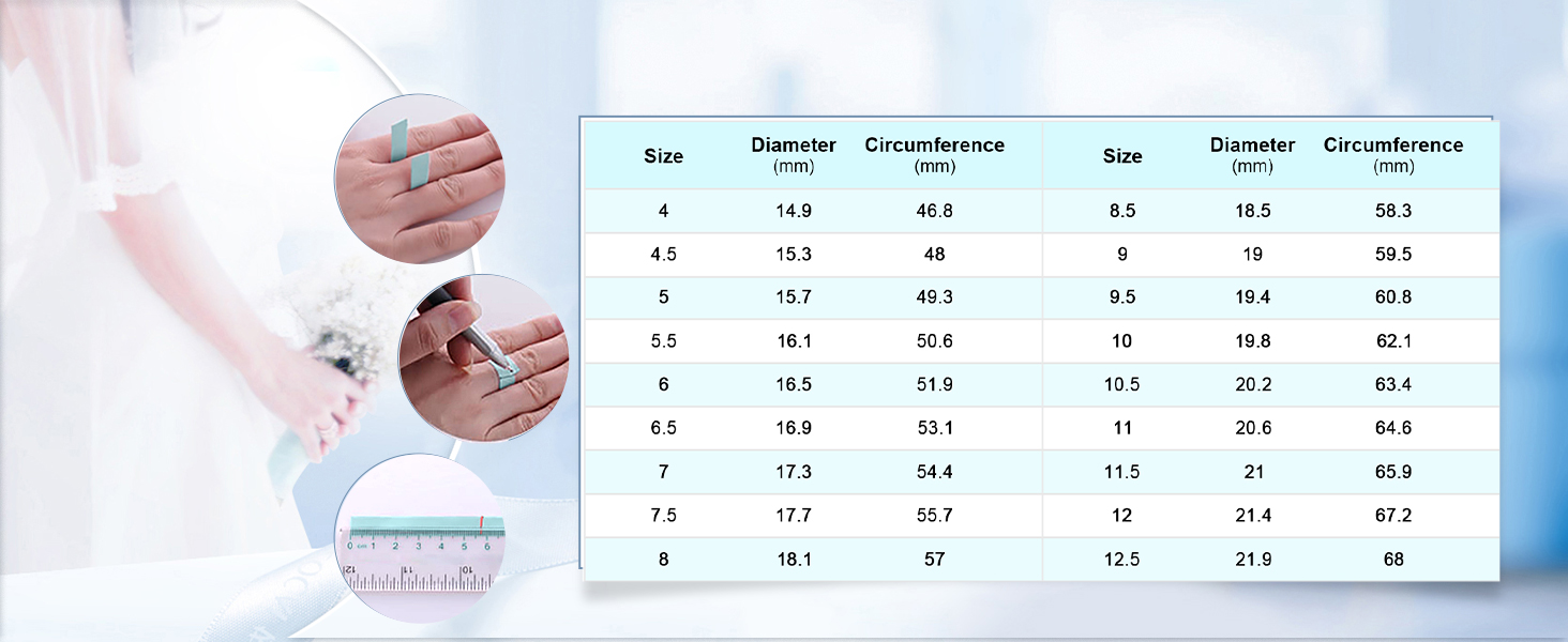 Ring Size Chart