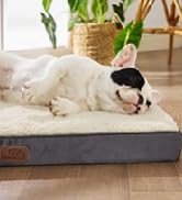 Bedsure Dog Bed for Large Dogs - Big Orthopedic Dog Bed with Removable Washable Cover, Egg Crate ...