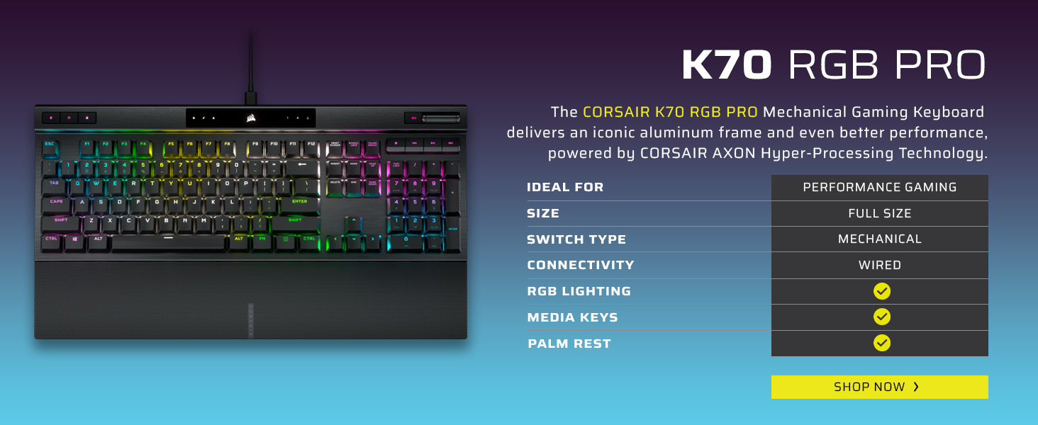 RGB keyboard, icue, Mechanical Gaming Keyboard, Gaming Keyboard