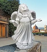 Angel Figurines - In God's Grace Guardian Angel Statue - Garden Angel Figure