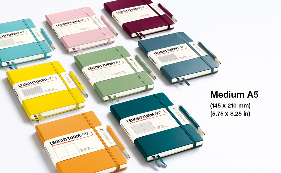 Medium Notebooks (Notebook colors)