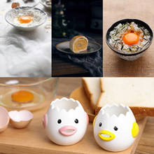 Food made with egg white separator