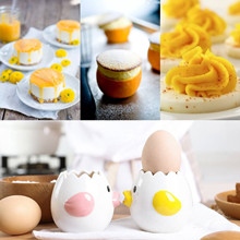 Food made with egg white separator