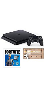 PlayStation 4 ジェット・ブラック 500GB Fortniteバンドル (CUH-2200AB01)(Amazon限定特典付)