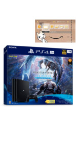PlayStation 4 Pro “モンスターハンターワールド: アイスボーンマスターエディション" Starter Pack(Amazon限定特典付)