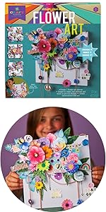 diy flower décor for your room or home easy craft kit for teens tweens adults