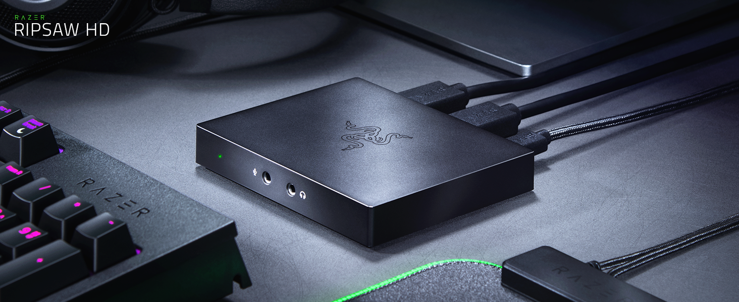 Razer Ripsaw HD, Capture Card, Gaming, 4K, 60 FPS, Twitch, Youtube, Lets Plays