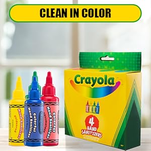 Hand sanitizer for Kids Crayola fun creative health anti bacterial