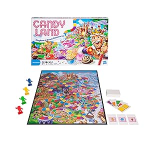 candyland; candy land; milton bradley games; king kandy; easy kids games; classic kids games