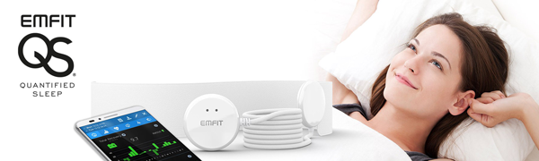 Emfit QS Under Mattress Sleep Tracker and Monitor