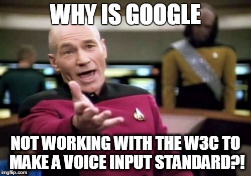 captain picard meme google voice w3c