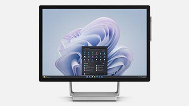 Surface Studio 2+ 商用版.正面视图。