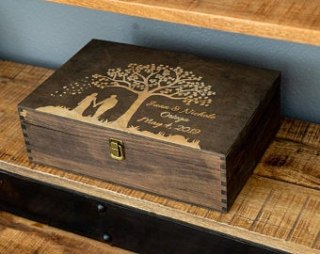 Personalized Wedding Box