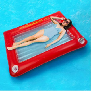 Etch-A-Sketch Jumbo Pool Float