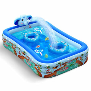 Hamdol Inflatable Swimming Pool with Sprinkler