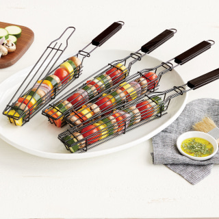 Kabob Grilling Baskets | BBQ Utensils