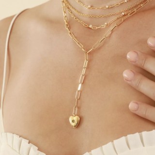 Leeada Eros Heart Necklace