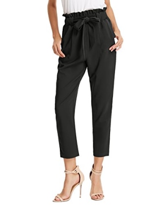 Grace Karin Tie Waist Pants