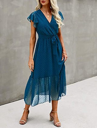 BTFBM Bohemian Wrap Dress