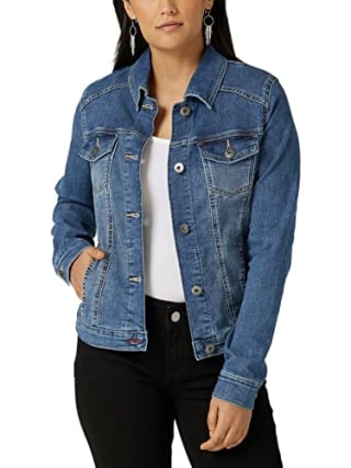 Wrangler Authentics Women&#039;s Stretch Denim Jacket