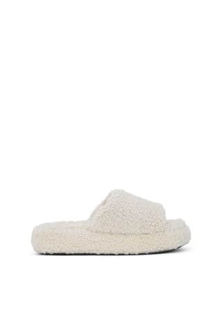 shearling slide