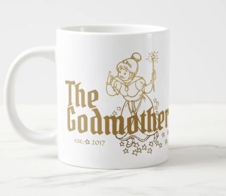 Gold Fairy Customizable Giant Coffee Mug