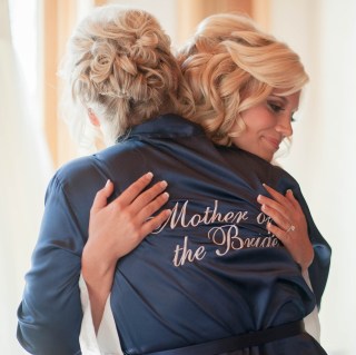 Mother of the Bride Satin Robe