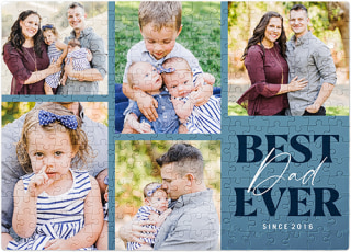 Shutterfly Custom Best Dad Ever Collage Puzzle