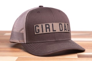 Girl Dad Leather Hat