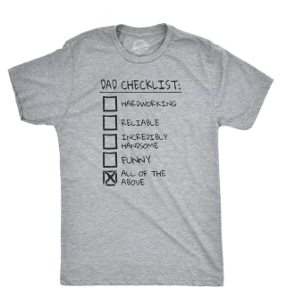 Dad Checklist Shirt