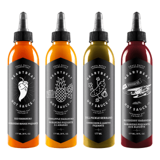 Heartbeat Hot Sauce 4-Pack