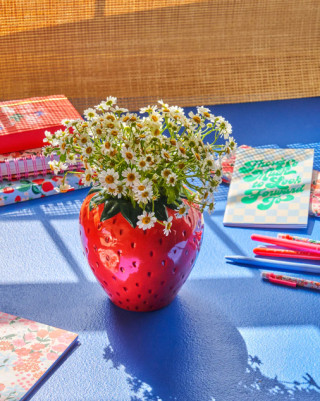 Strawberry Field Vase