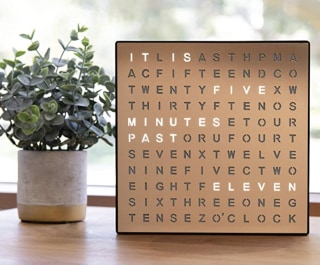 Light Up Electronic Word Clock