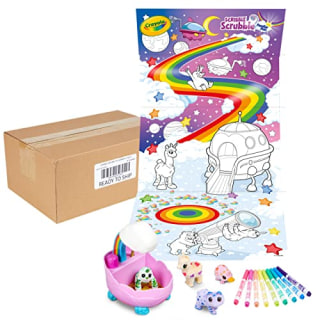 Crayola Scribble Peculiar Pets Rainbow Tub Set