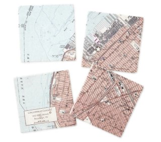 Custom Map Coaster Set