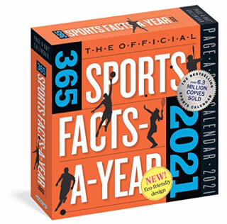 Official 365 Sports Facts-A-Year Page-A-Day Calendar 2019