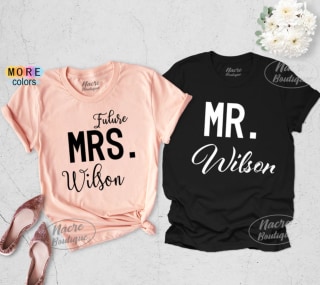 Custom Engagement T-Shirts