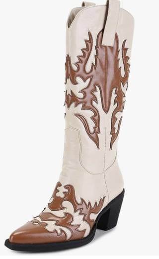 Ann Creek 'Claremont' Texture Patch Boots