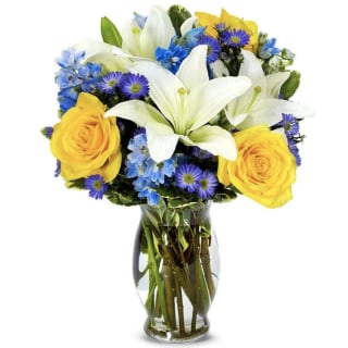 Blue Skies & Sunshine Bouquet