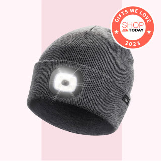 Etsfmoa Unisex Beanie with Light