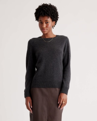 Mongolian Cashmere Crew Neck Sweater