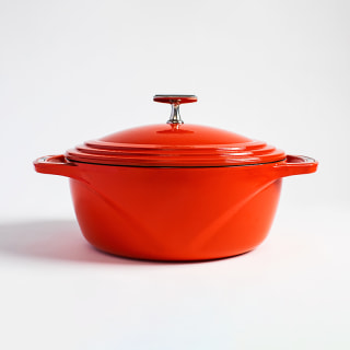 6 Qt. Enameled Cast Iron Dutch Oven