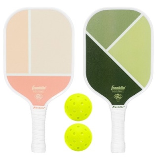 2 Player Poly Pro Pickleball Set with Balls 