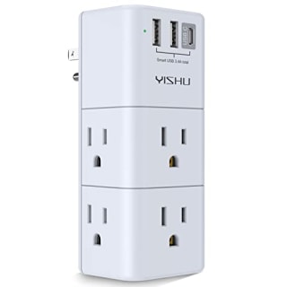 USB Multi Plug Outlet Extender