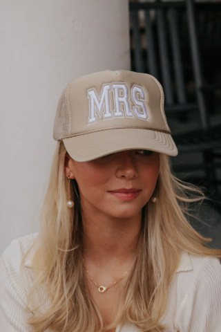 friday + saturday: mrs trucker hat